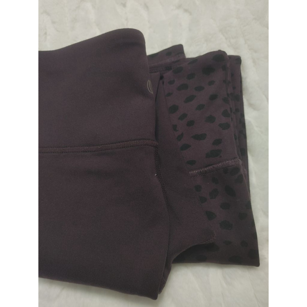 Bundle of 2 Butter Soft Women's Balance Collection Leggings Size M Purple Black - Picture 11 of 11